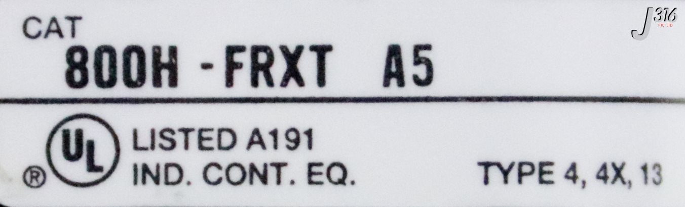 35525 ALLEN-BRADLEY PUSH BUTTON, 2NC (NEW) 800H-FRXTA5 | eBay